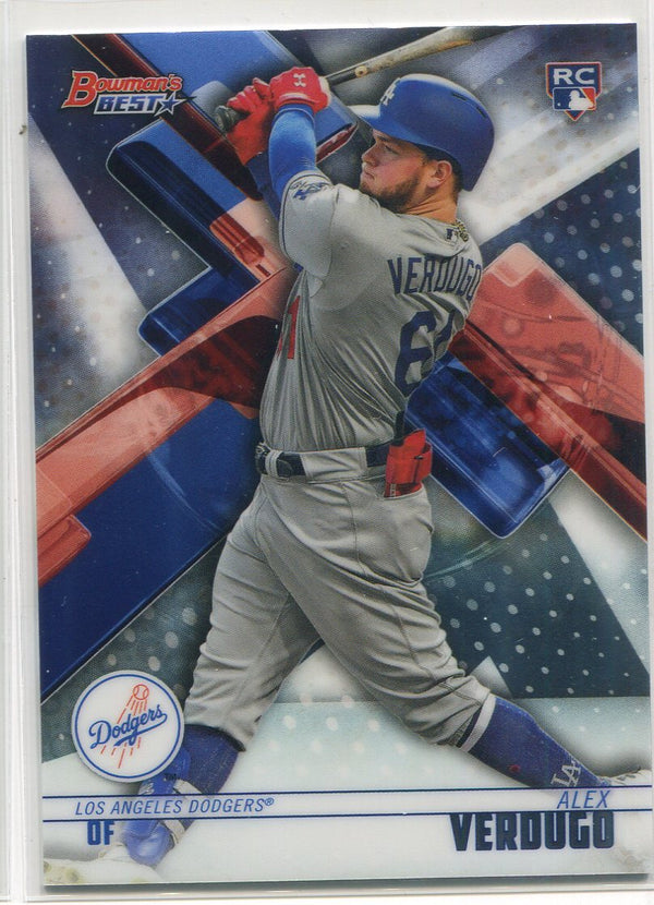 Alex Verdugo 2018 Bowman's Best Rookie Card