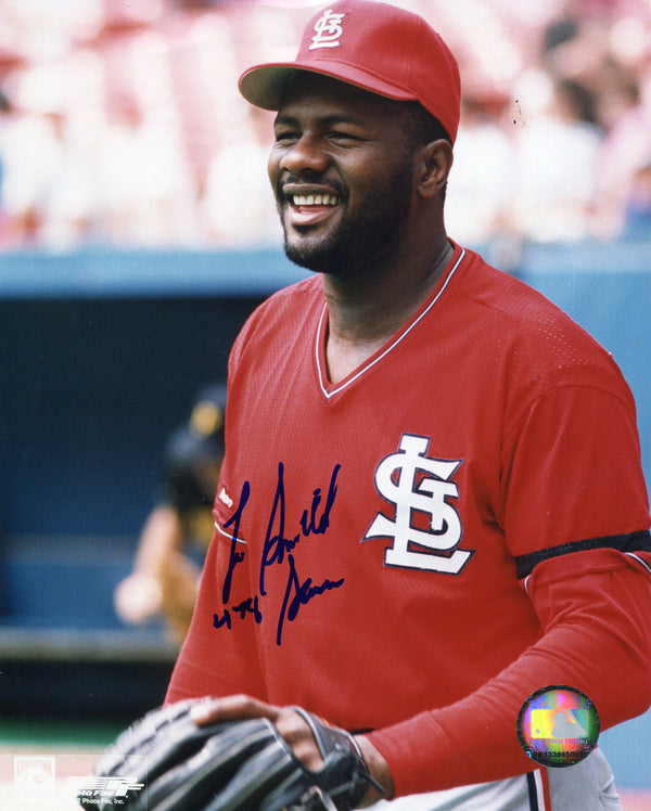 Lee Smith Autographed 8x10 Photo