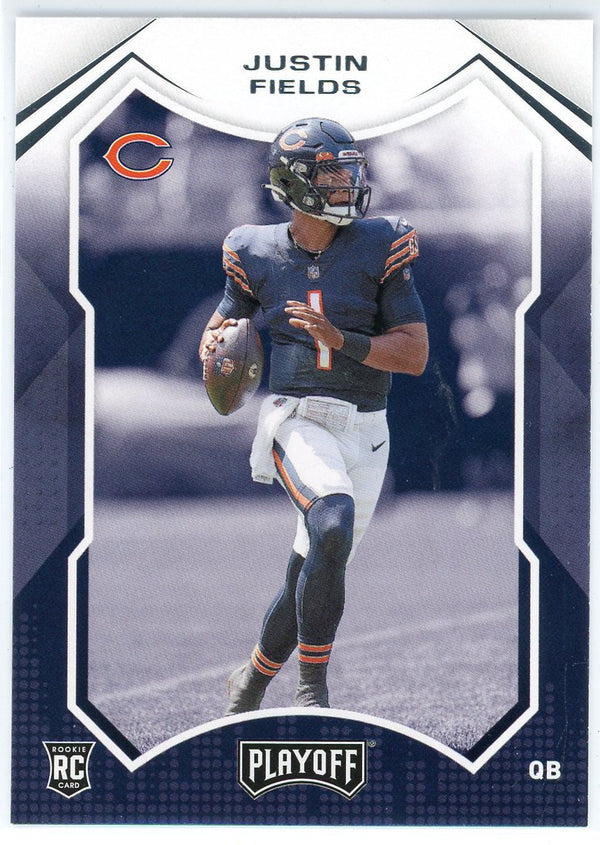 Justin Fields 2021 Panini Playoff Rookie Card #208