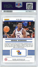 Udoka Azubuike 2020 Panini Contenders Draft Pick Front Row Seats Rookie Card #29 (PSA)