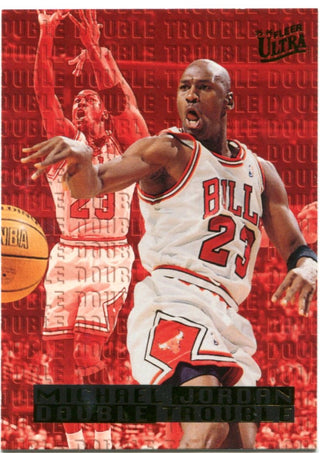 Michael Jordan Fleer Ultra Double Trouble 1995