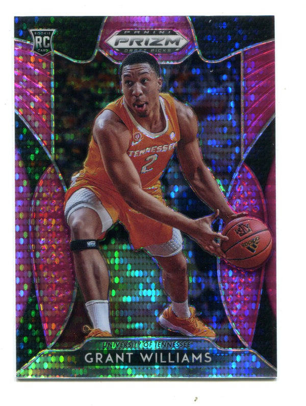 Grant Williams 2019 Panini Prizm Draft Picks Pink Pulsar #21 RC