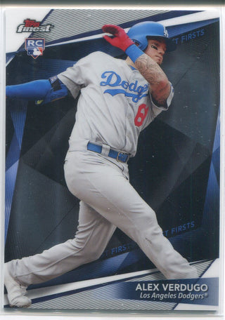 Alex Verdugo 2018 Topps Finest First Moment Rookie Card