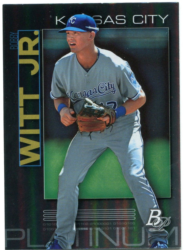 Bobby Witt Jr Bowman Platinum Rookie Card 2020