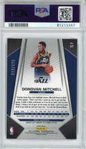 Donovan Mitchell 2017 Panini Prizm Fast Break Red Prizm Card #117 (PSA Mint 9)