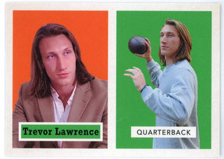 Trevor Lawrence 2021 Topps 1957 Topps Football Card #3