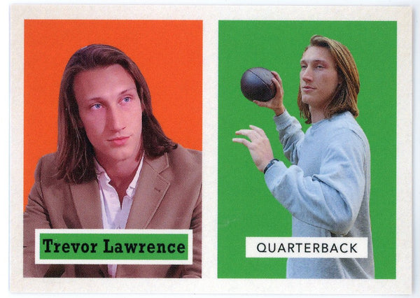 Trevor Lawrence 2021 Topps 1957 Topps Football Card #3