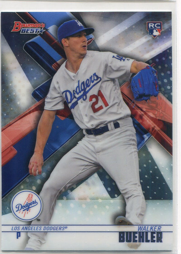 Walker Buehler 2018 Bowman's Best Rookie Card