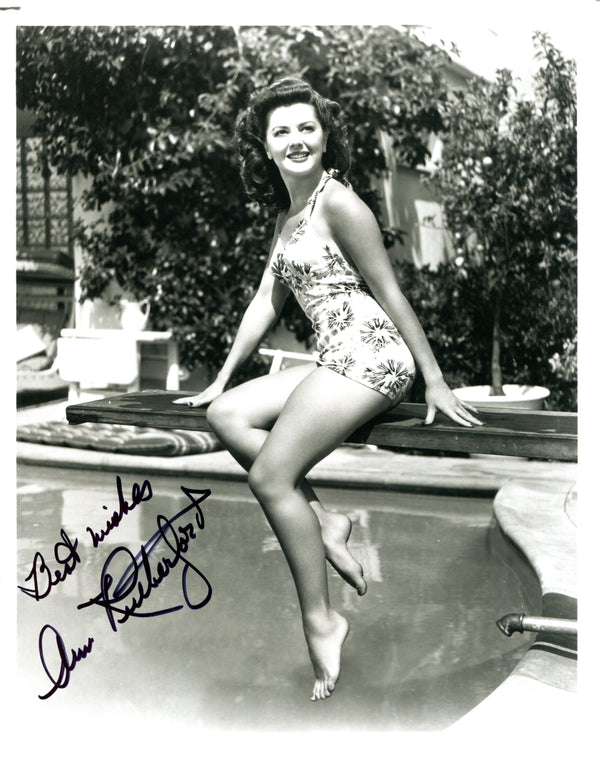 Ann Rutherford Autographed 8x10 Photo