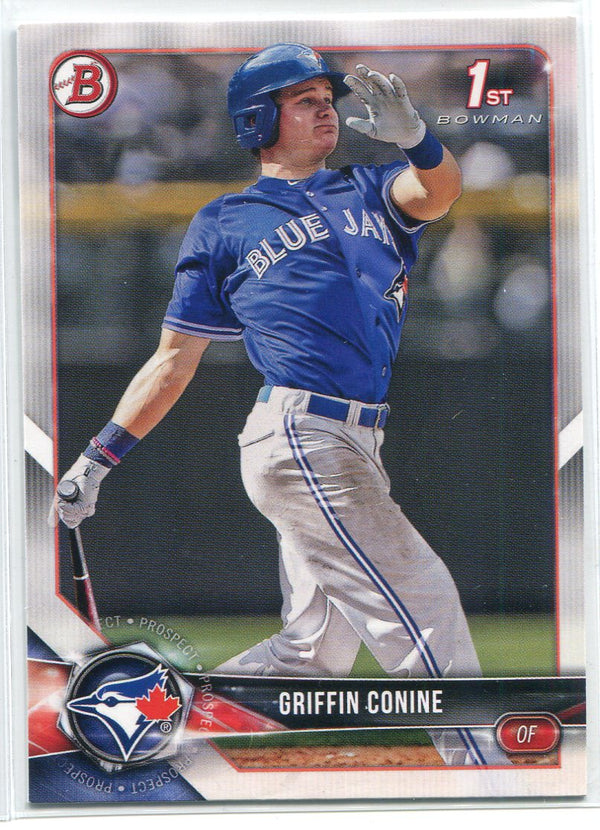 Griffin Conine 2018 1st Bowman Rookie Card