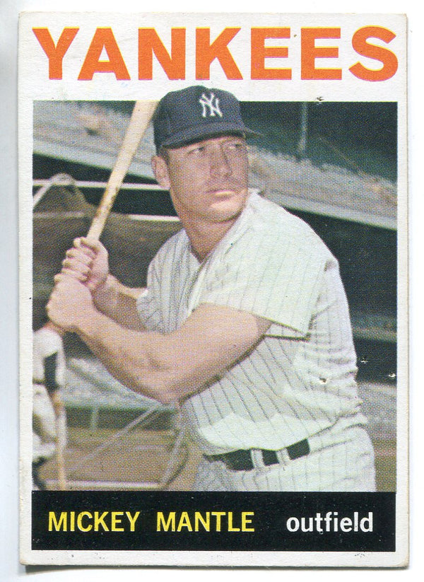 Mickey Mantle 1964 Topps Card #50