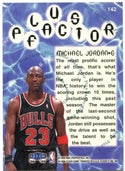 Michael Jordan Fleer Tradition Plus Factor