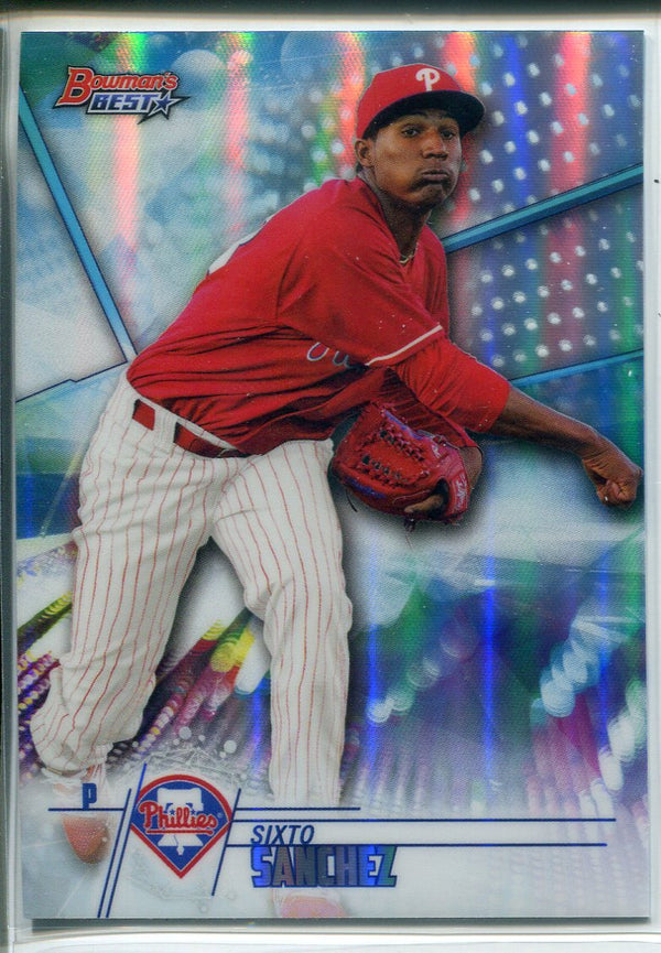 Sixto Sanchez 2018 Bowman's Best Rookie Card