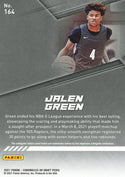 Jalen Green 2021 Panini Silver Rookie Card