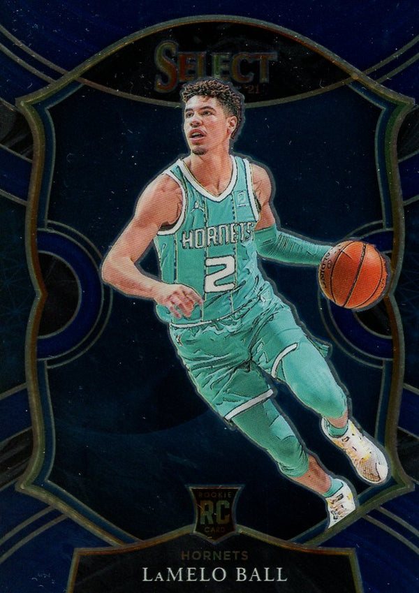 LaMelo Ball 2021 Panini Blue Rookie Card