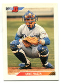 Mike Piazza 1992 Bowman #461 Rookie Card