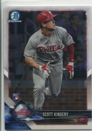 Scott Kingery 2018 Bowman Chrome Rookie Card