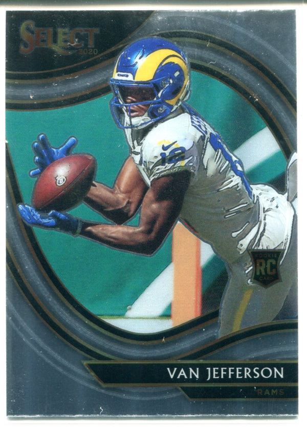 Van Jefferson 2020 Panini Select Field Level Rookie Card #371