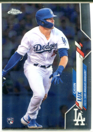 Gavin Lux 2020 Topps Chrome Rookie Card #148