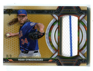 Noah Syndergaard 2021 Topps Triple Threads #SJRNS /9 Card