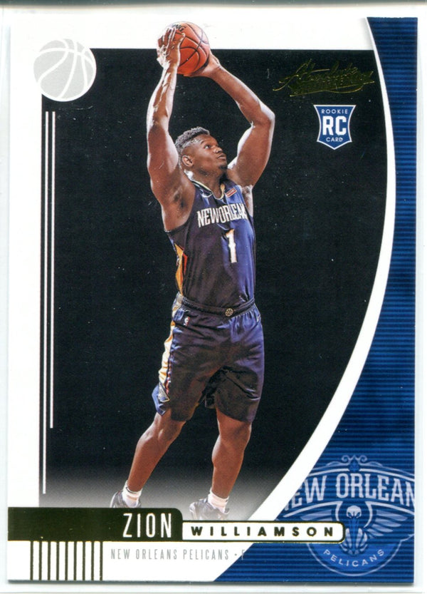 Zion Williamson 2019-2020 Panini Absolute Memorabilia Rookie Card #16