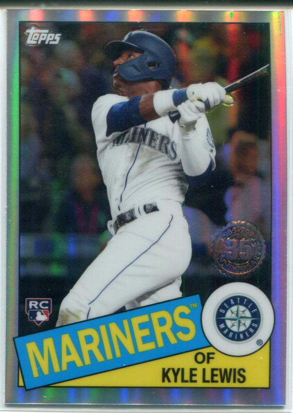 Kyle Lewis 2020 Topps Chrome Rookie Card #85TG-22