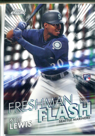 Kyle Lewis 2020 Topps Chrome Freshman Flash Insert Rookie Card #FF-13