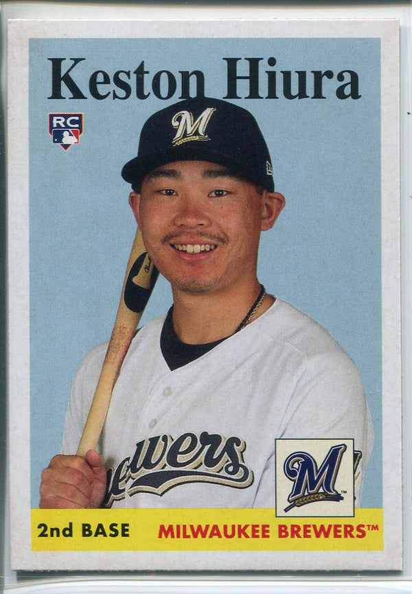 Keston Hiura 2019 Topps Archives Rookie Card