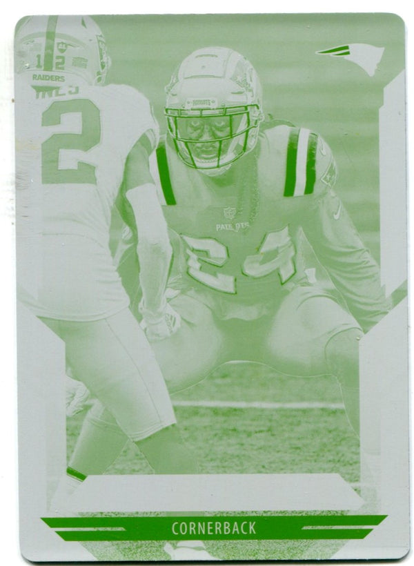 Stephone Gilmore 2021 Panini Score Printing Plate #43 1/1 Card