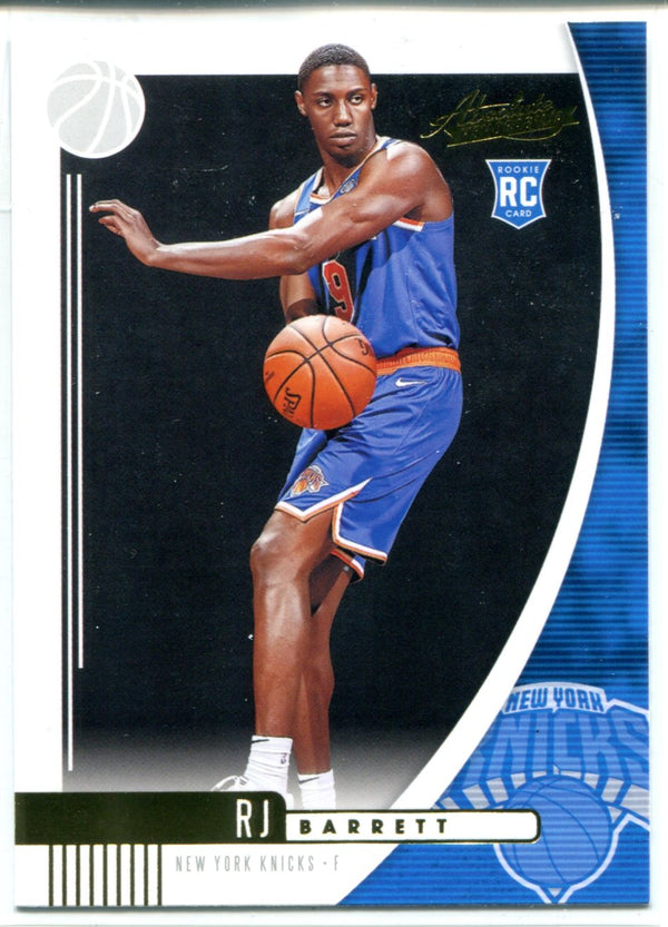 RJ Barrett 2019-2020 Panini Absolute Memorabilia Rookie Card #17