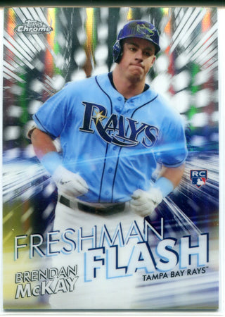 Brendan McKay 2020 Topps Chrome Freshman Flash Insert Rookie Card #FF-6