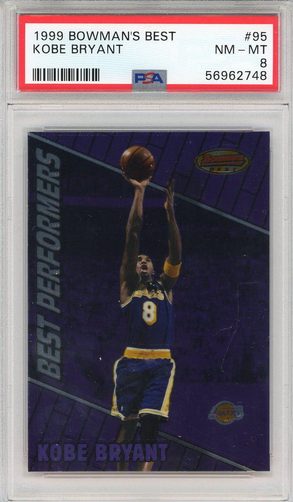 Kobe Bryant 1999 Bowman's Best Card #95 (PSA)