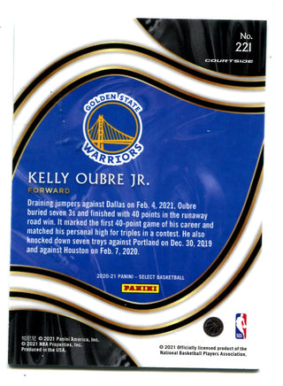 Kelly Oubre Jr. 2021 Panini Select #221 Courtside Card