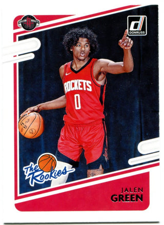 Jalen Green Panini Donruss "The Rookies" 2021