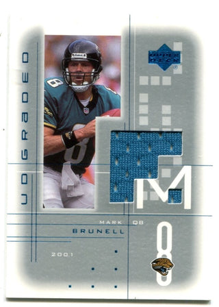 Mark Brunell 2001 Upper Deck Graded Jersey Card #MB