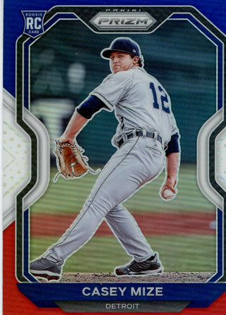 Casey Mize 2021 Panini Prizm Rookie Card