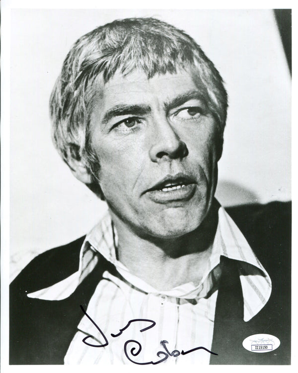 James Coburn Autographed B&W 8x10 Photo (JSA)