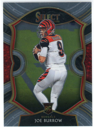 Joe Burrow 2020 Panini Select Concourse Rookie Card #46