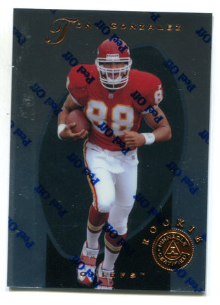 Tony Gonzalez 1997 Pinnacle #149 Card