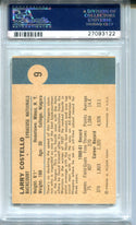 Larry Costello 1961 Fleer #9 PSA VG-EX 4 Card