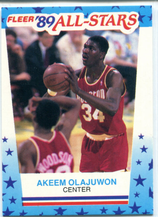 1989 Fleer All-Stars Basketball Fleer Sticker Set