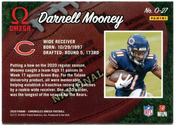 Darnell Mooney Panini Omega Rookie 2020