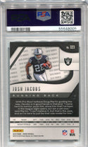 Josh Jacobs 2019 Panini Prizm #323 PSA Mint 9 RC