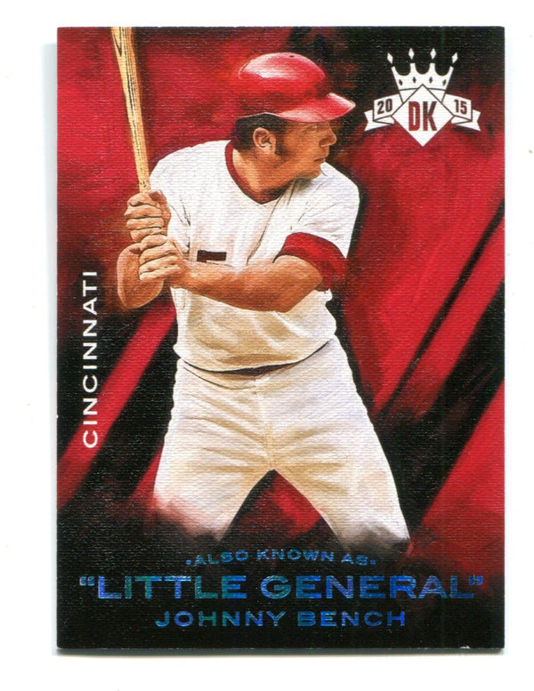 Johnny Bench 2015 Panini Diamond Kings #20 Card 1/25