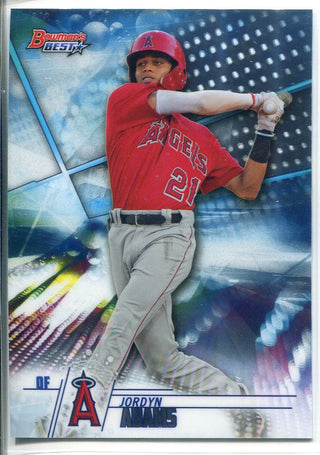 Jordyn Adams 2018 Bowman's Best Rookie Card