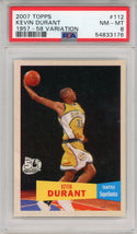 Kevin Durant 2007-08 Topps 1957-58 Variation #112 PSA NM-MT 8 RC