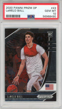 LaMelo Ball 2020 Panini Prizm DP Rookie Card #43 (PSA)