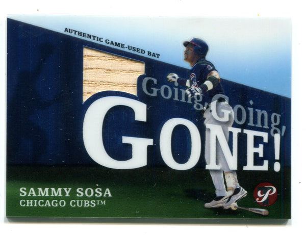 Sammy Sosa 2004 Topps Pristine Going going gone #GGGSS Card