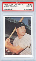 Mickey Mantle 1978 TCMA The 1960's Card #262 (PSA Mint 9)