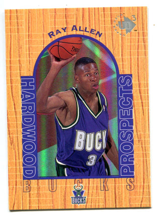 Ray Allen 1996-97 Upper Deck UD3 Hardwood Prospects Card #5